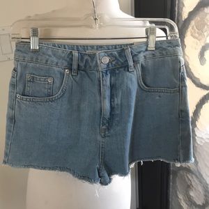 Topshop Mom Authentic high waisted shorts